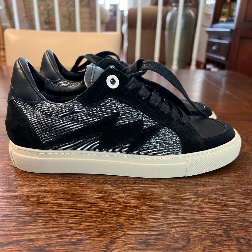 ZADIG & VOLTAIRE High Flash Sneakers (ALMOST NEW)